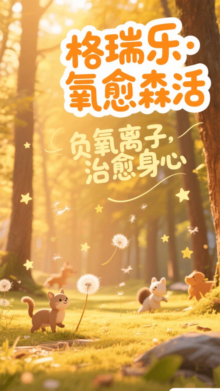 格瑞樂?氧愈森活，負氧離子，治愈身心